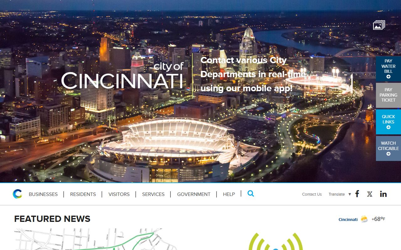 City of Cincinnati government released inmates resources