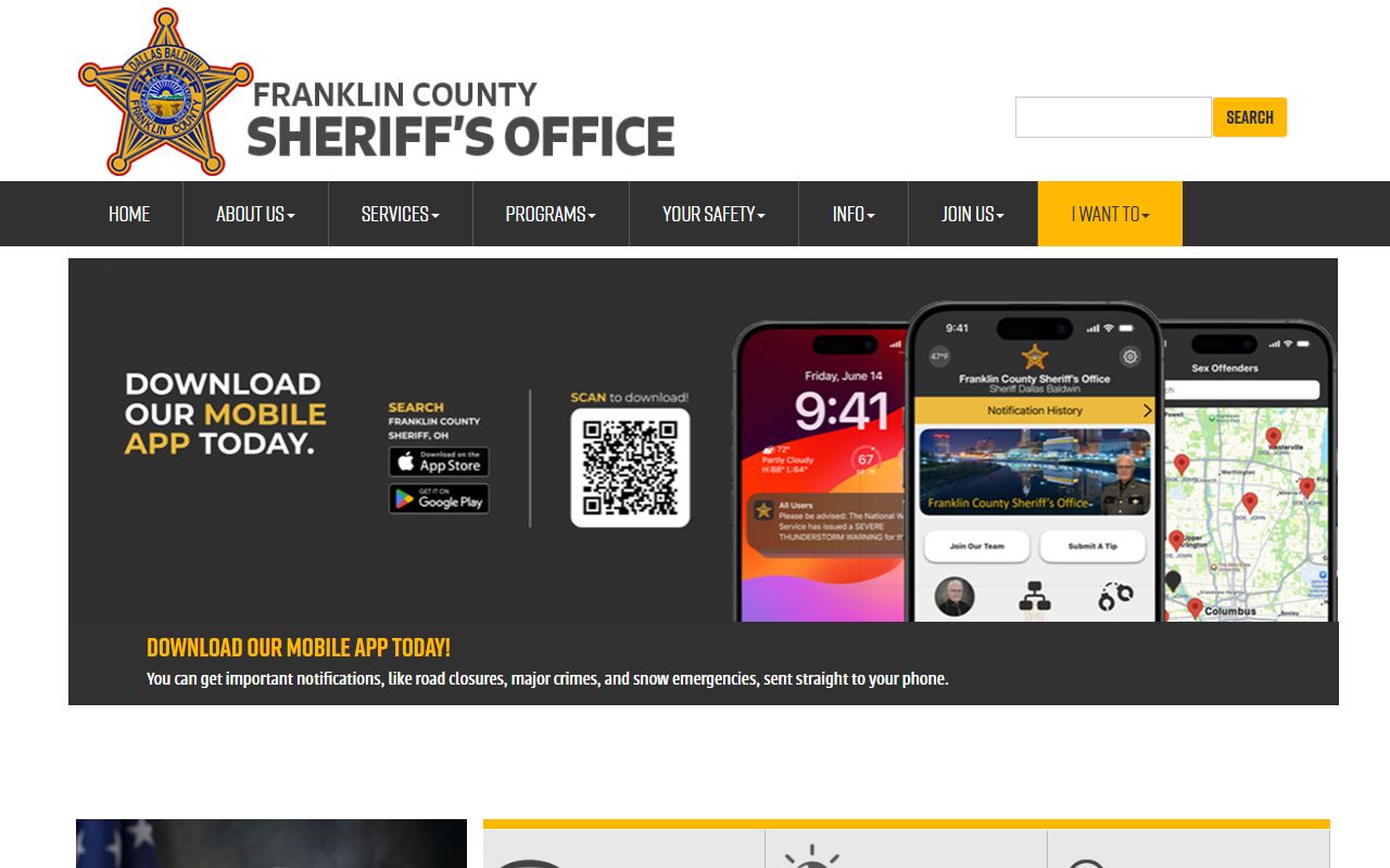 Franklin County Sheriff inmate search for Columbus released inmates