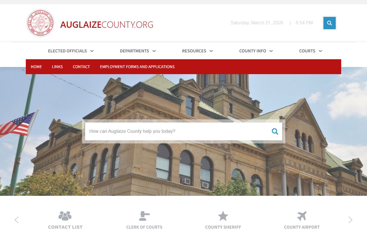Auglaize County government released inmates records