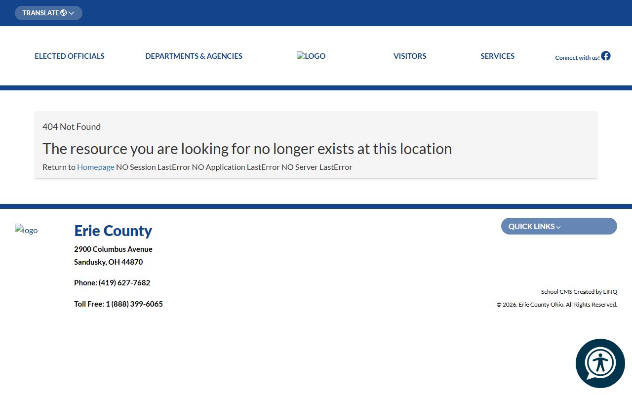Erie County Clerk of Courts released inmates records
