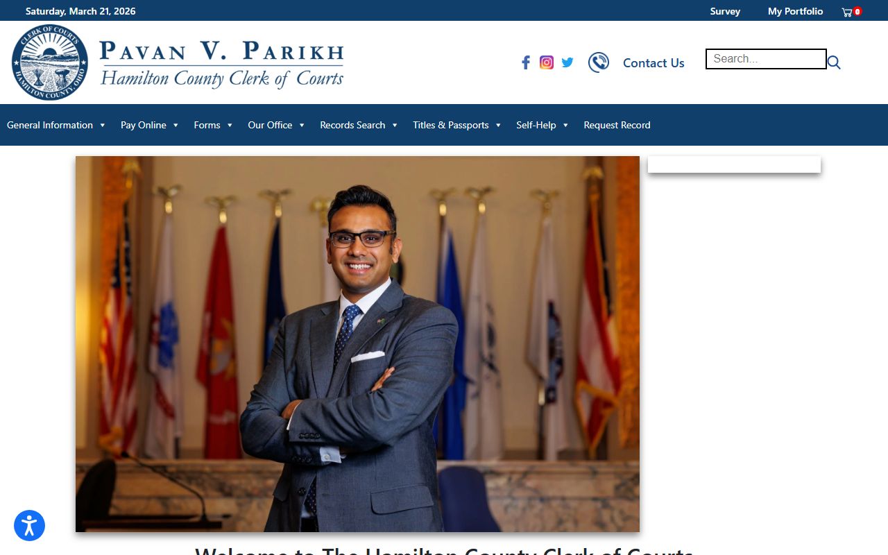 Hamilton County Clerk of Courts released inmates records