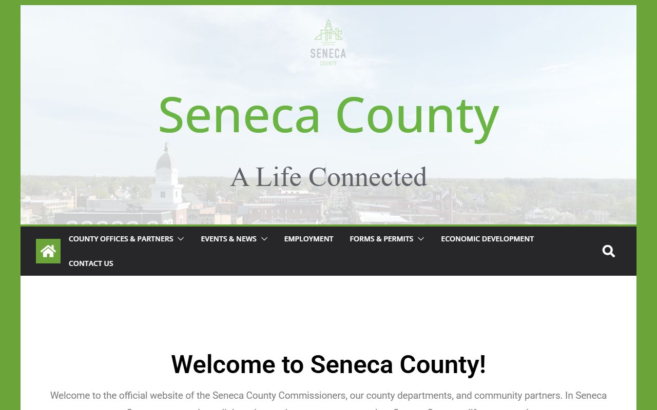 Seneca County government released inmates records