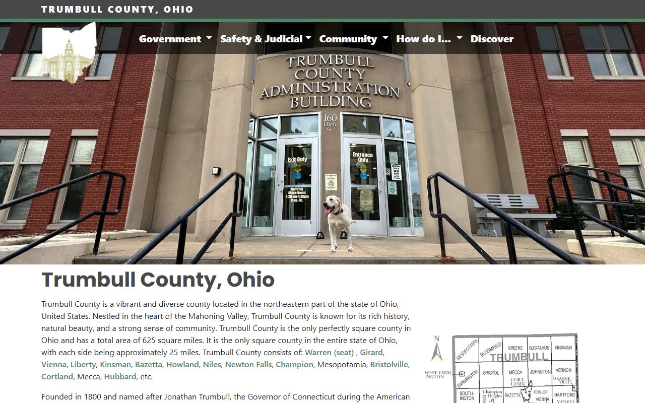 Trumbull County government released inmates records