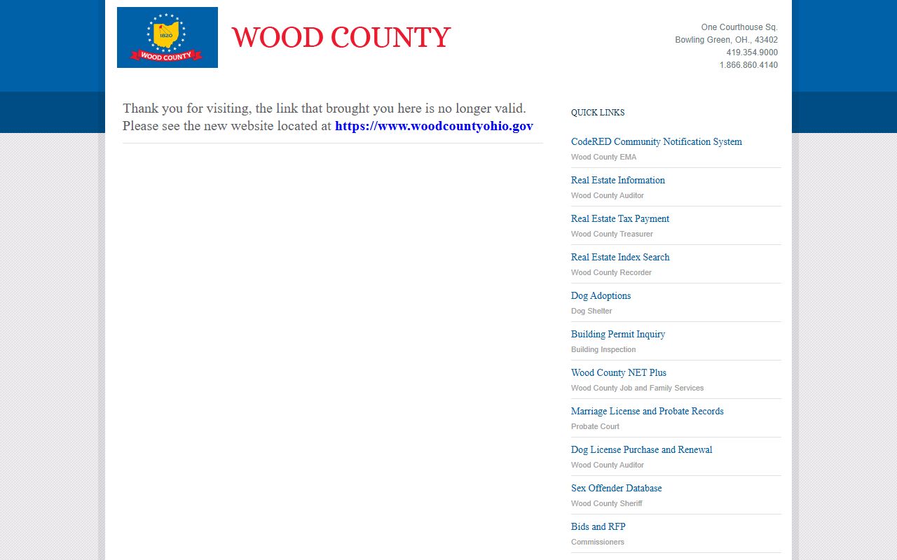 Wood County government released inmates records