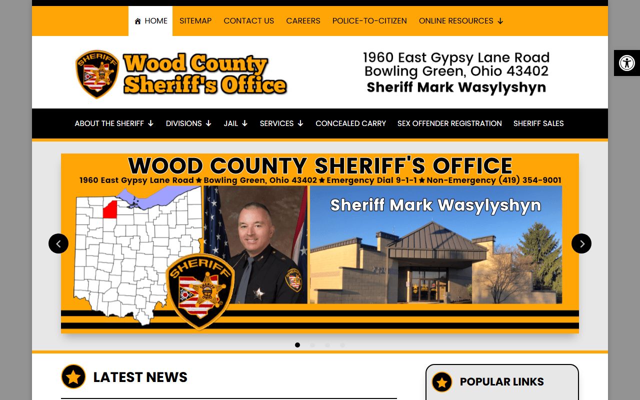 Wood County Sheriff's Office released inmates information